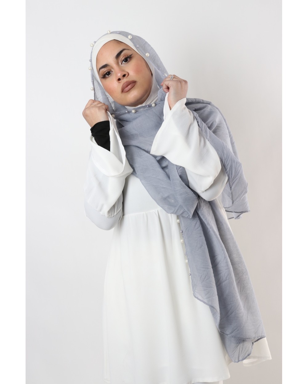 Hijab Anastasia avec perle