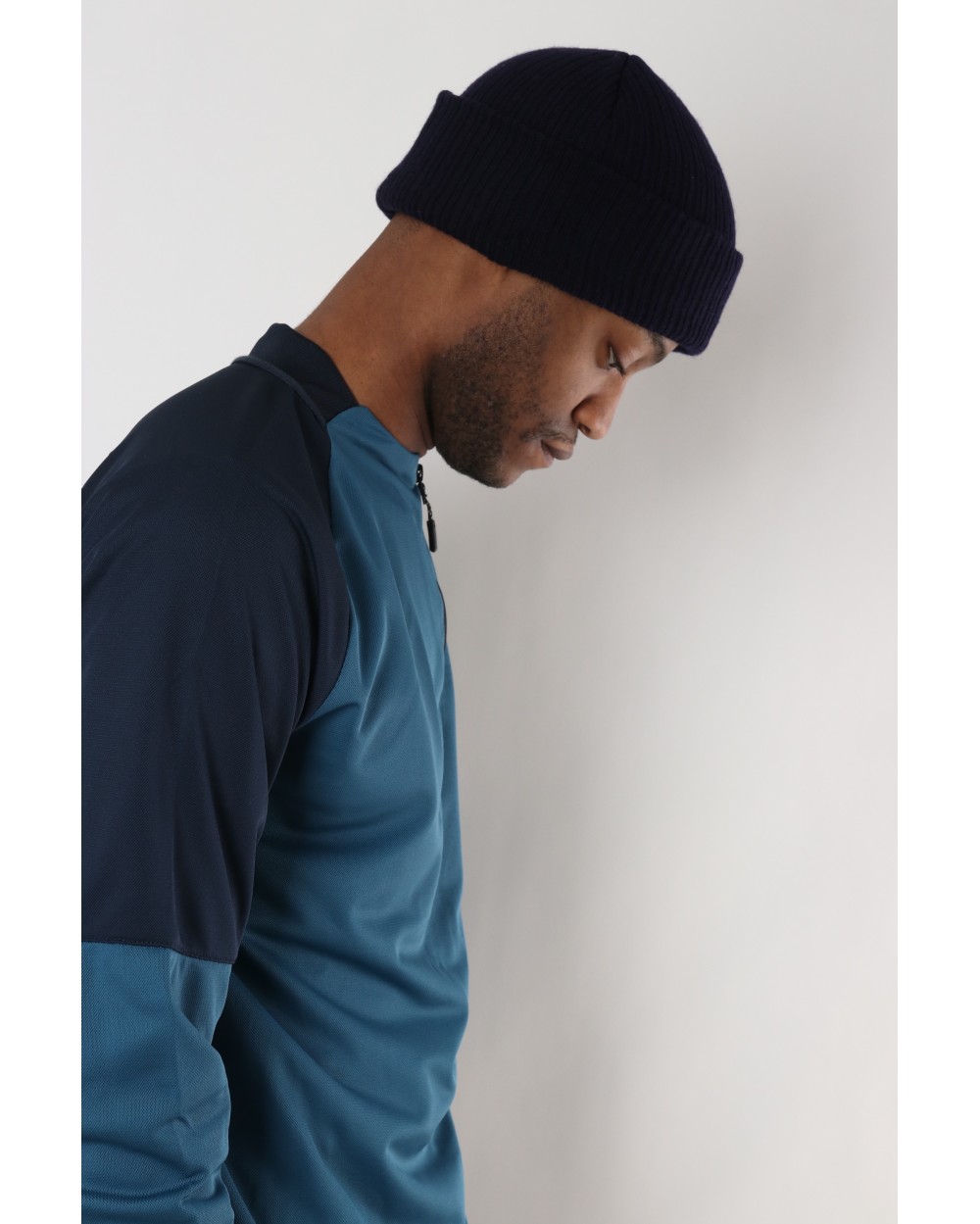 Winter beanie for men Color Navy Color Navy