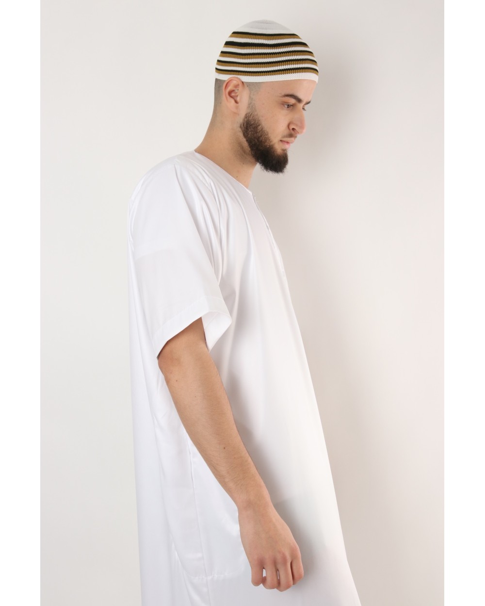 Chéchia homme rayures