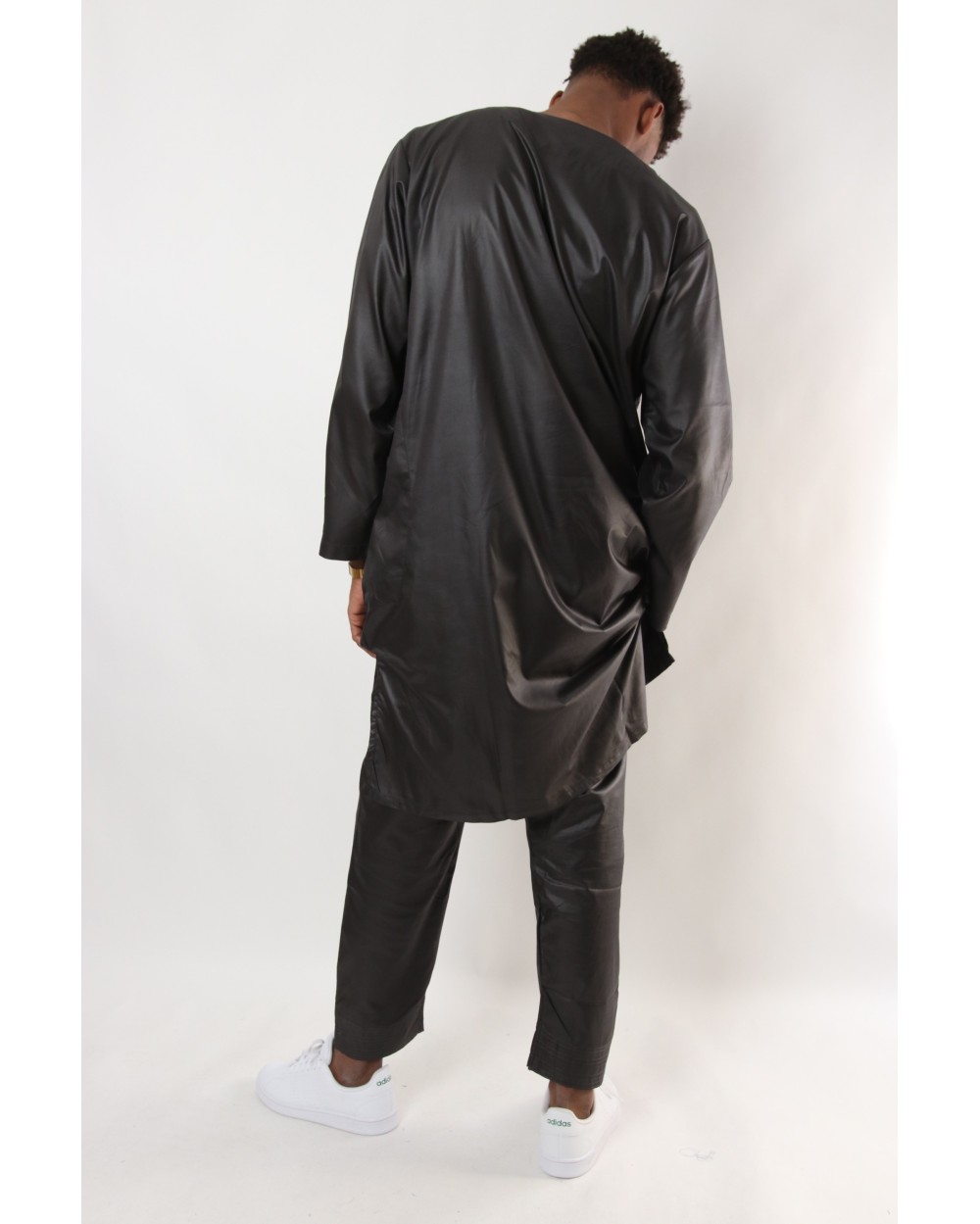 AFAQ Long Sleeve Satin Pakistani Set