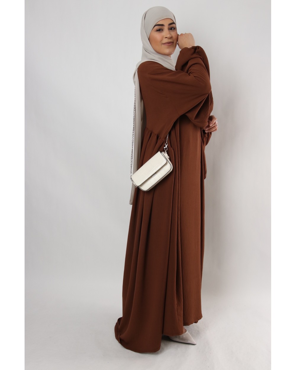Abaya Jazz puff sleeves
