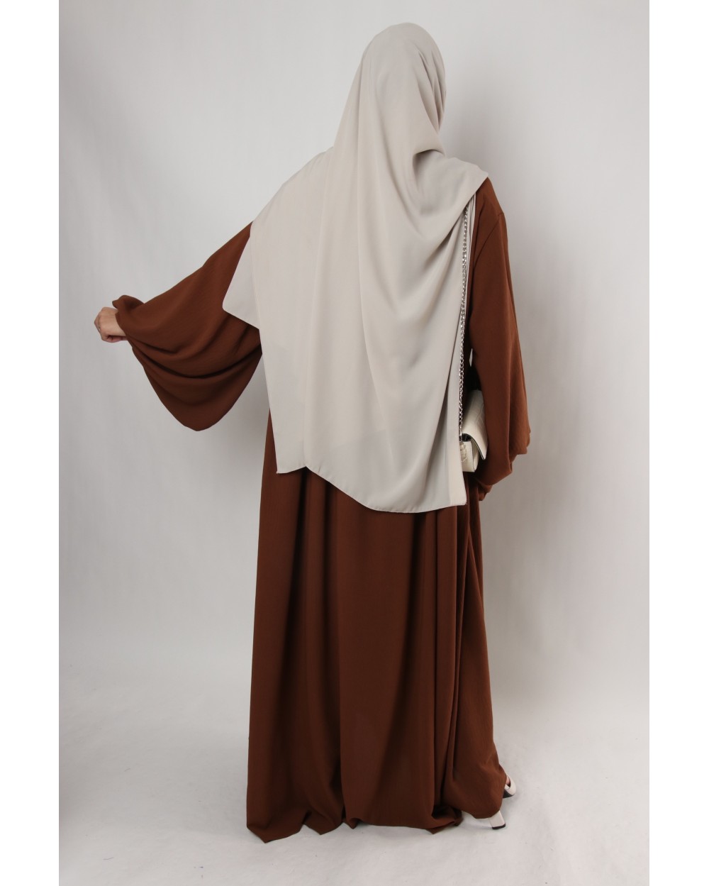 Abaya Jazz manches bouffantes