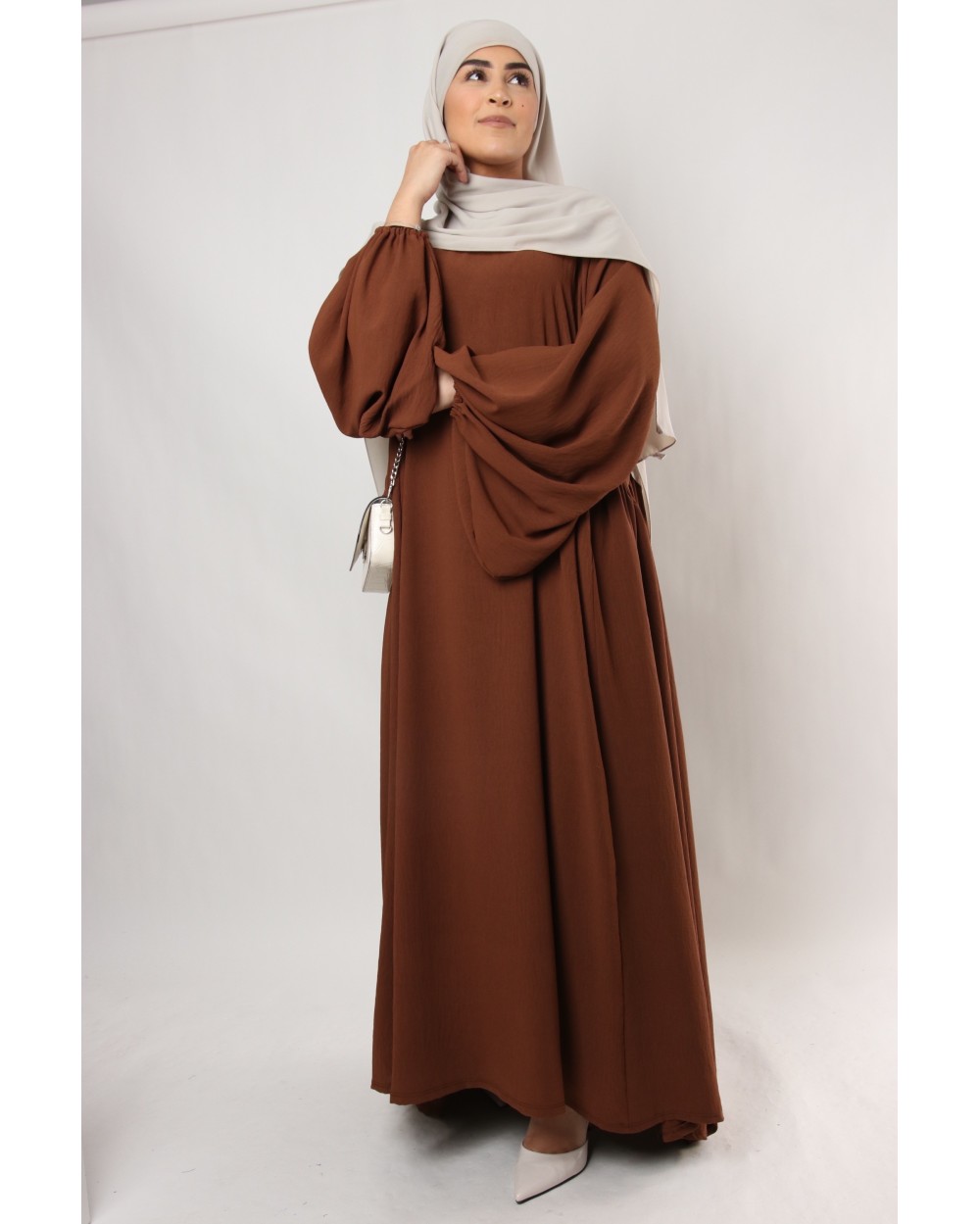 Abaya Jazz puff sleeves