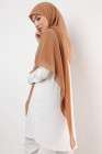 Hijab mousseline carré Nissa 150cm