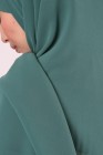 Hijab mousseline carré Nissa 150cm