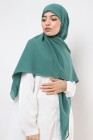 Hijab mousseline carré Nissa 150cm