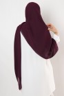 Nissa square chiffon hijab 150cm