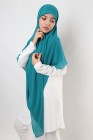 Hijab mousseline carré Nissa 150cm