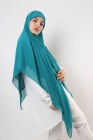 Hijab mousseline carré Nissa 150cm