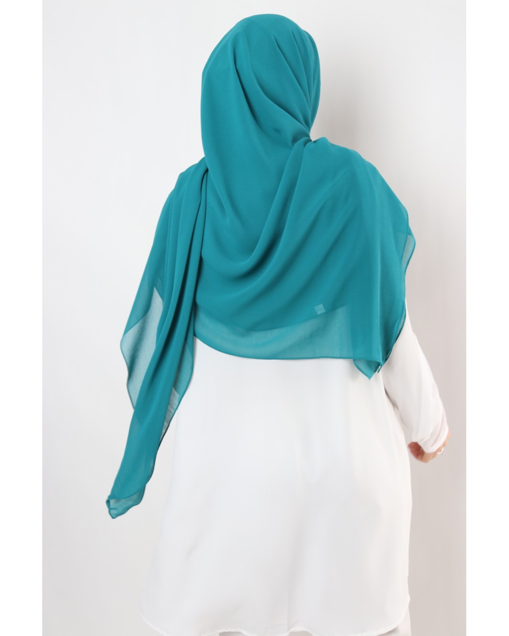 Hijab mousseline carré Nissa 150cm