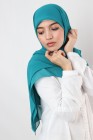 Nissa square chiffon hijab 150cm