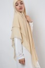Hijab mousseline carré Nissa 150cm