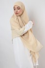 Nissa square chiffon hijab 150cm