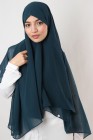 Nissa square chiffon hijab 150cm