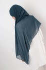 Nissa square chiffon hijab 150cm