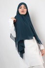 Hijab mousseline carré Nissa 150cm