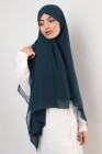 Nissa square chiffon hijab 150cm