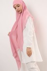 Hijab mousseline carré Nissa 150cm