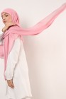 Nissa square chiffon hijab 150cm