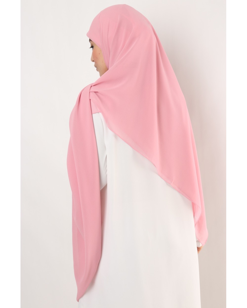 Hijab mousseline carré Nissa 150cm