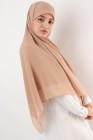 Hijab mousseline carré Nissa 150cm