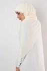 Nissa square chiffon hijab 150cm