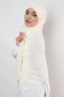Nissa square chiffon hijab 150cm