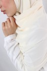Nissa square chiffon hijab 150cm