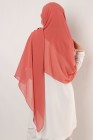 Hijab mousseline carré Nissa 150cm