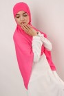 Hijab mousseline carré Nissa 150cm