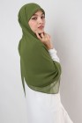 Nissa square chiffon hijab 150cm