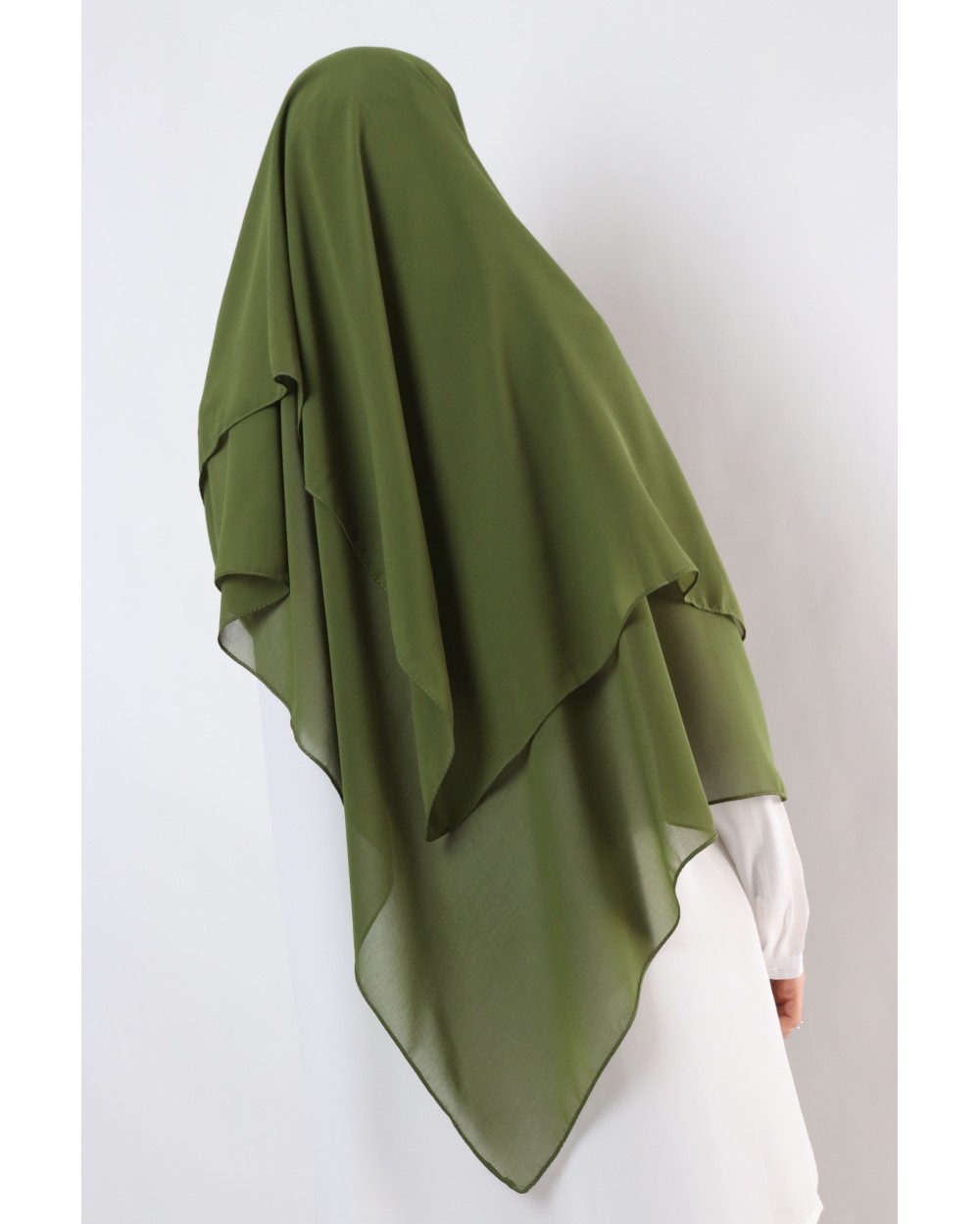 Nissa square chiffon hijab 150cm