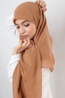 Hijab mousseline carré Nissa 150cm