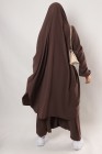 Jilbab bandeau croisé lycra et sarouel