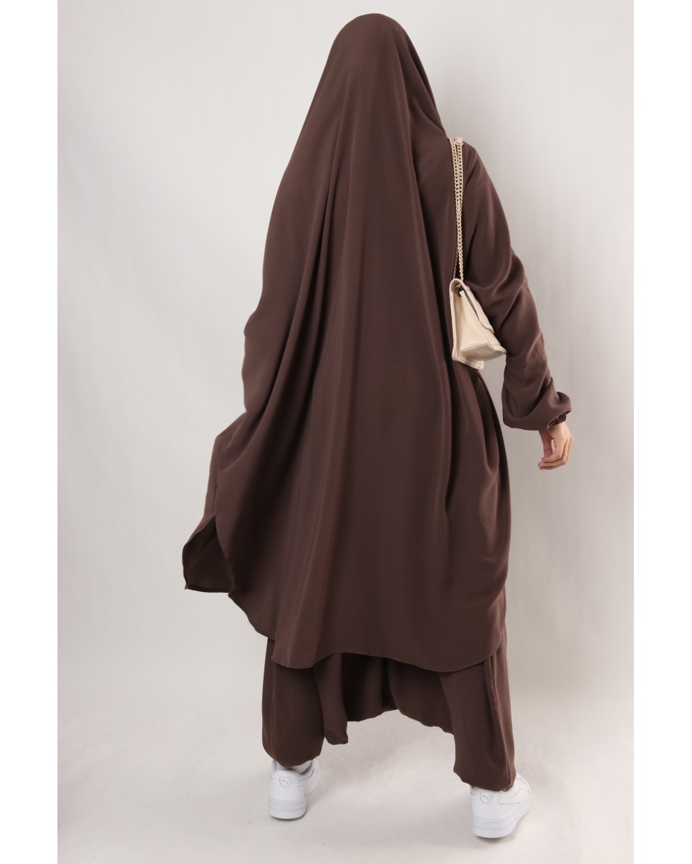 Jilbab Criss Cross lycra headband and sarouel