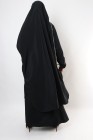 Jilbab jupe Al haya manchette lycra noir