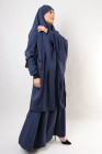 Jilbab Al haya skirt lycra cuff black