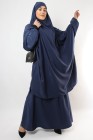Jilbab Al haya skirt lycra cuff black
