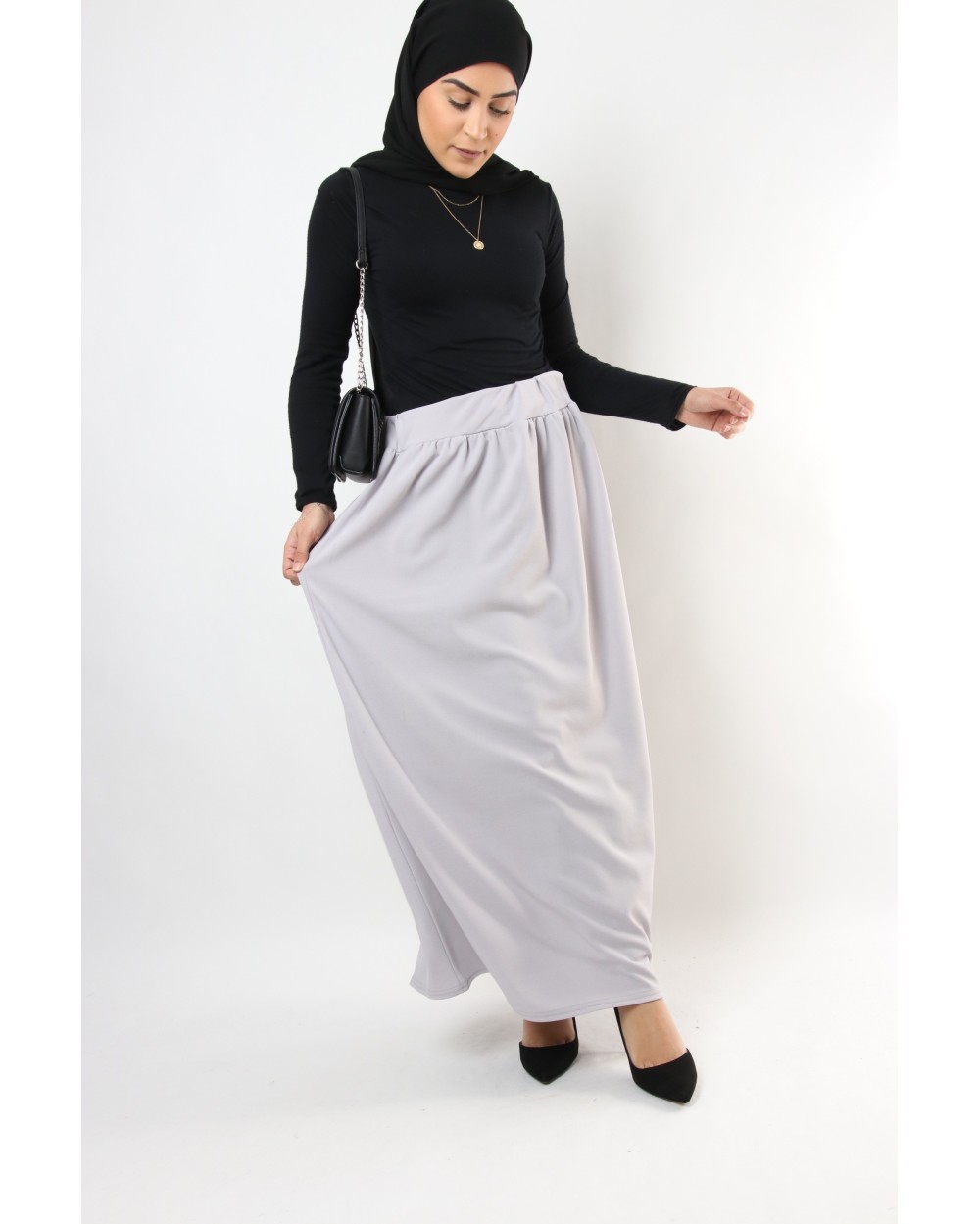 Large Jaïza flared skirt