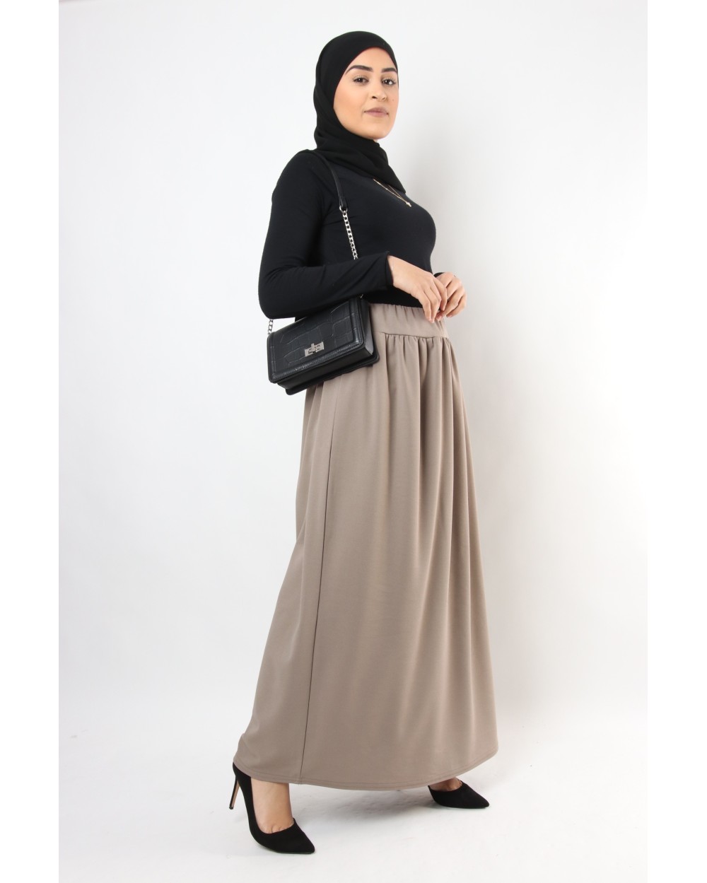 Large Jaïza flared skirt