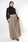 Large Jaïza flared skirt