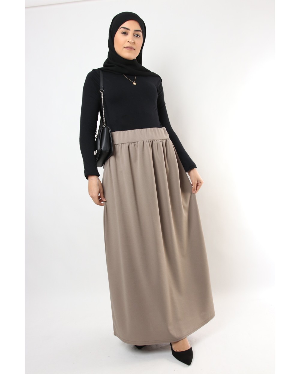 Large Jaïza flared skirt