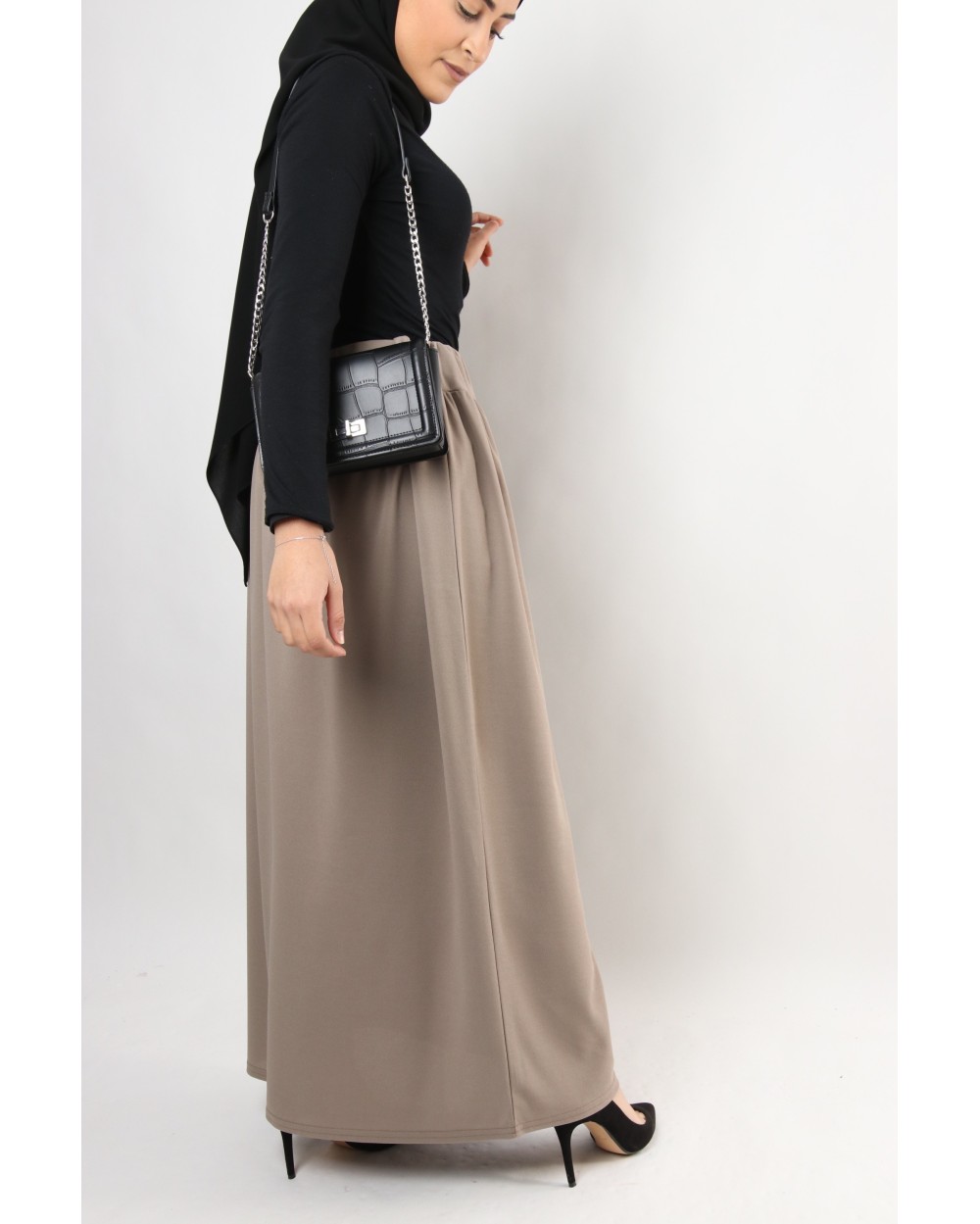 Large Jaïza flared skirt