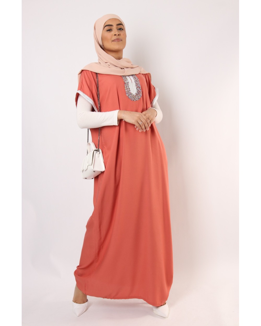 Diamond Gandoura Dress