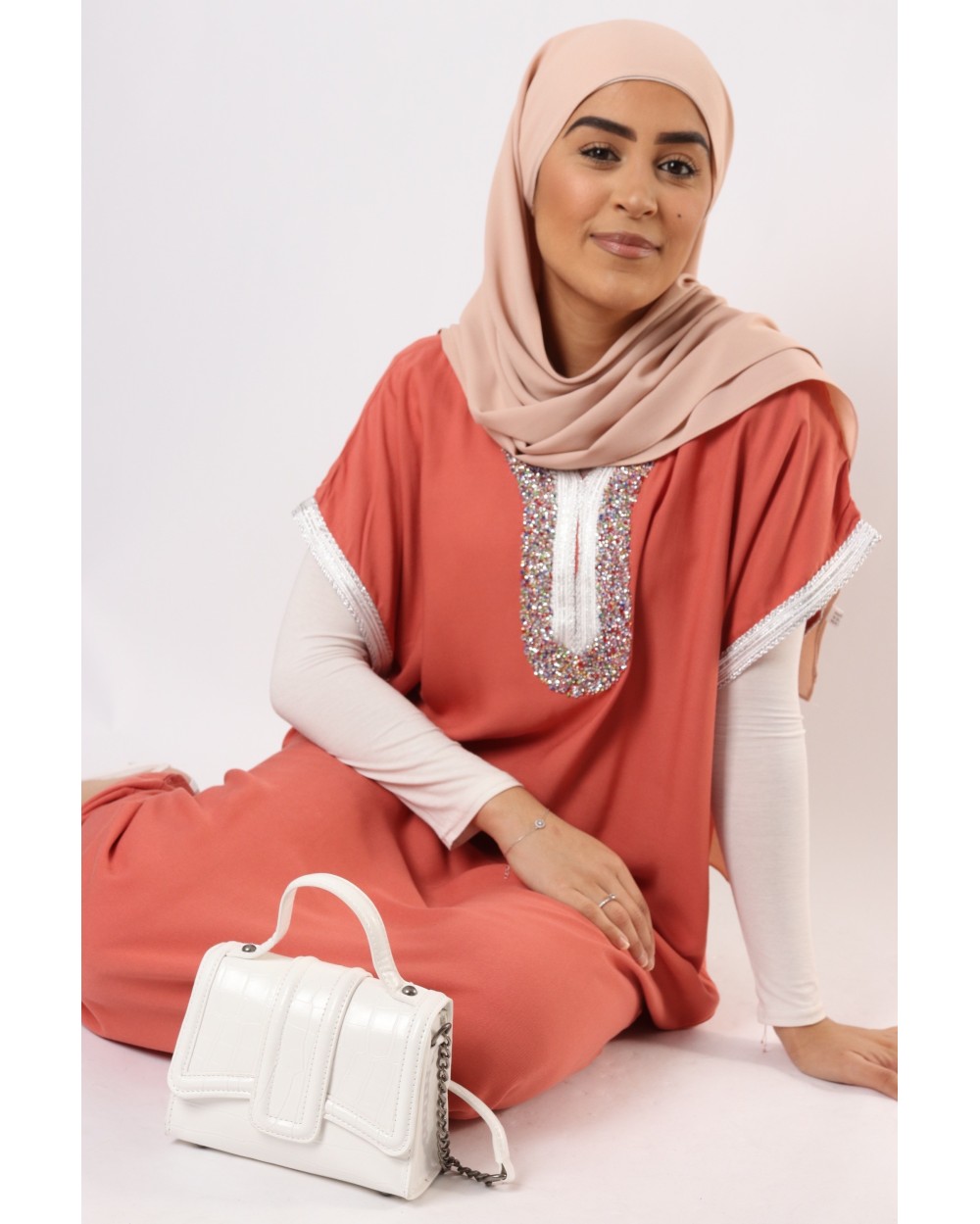 Diamond Gandoura Dress