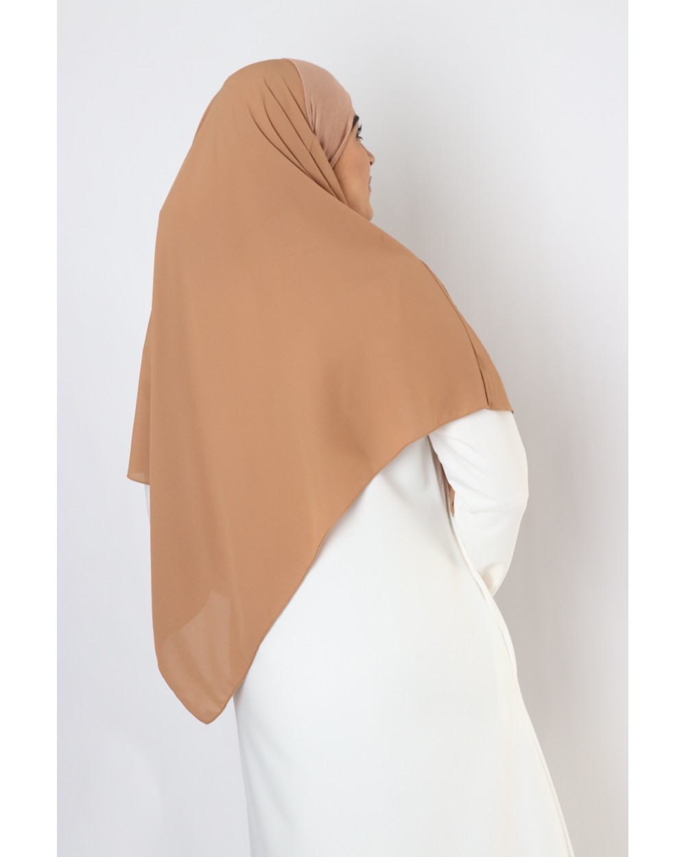 Khimar mousseline à enfiler