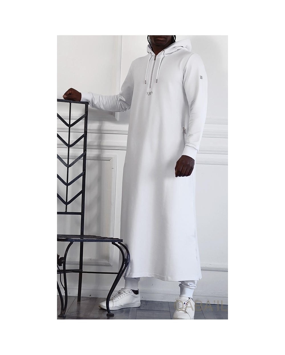 Qamis long Basic Hood Qaba'il