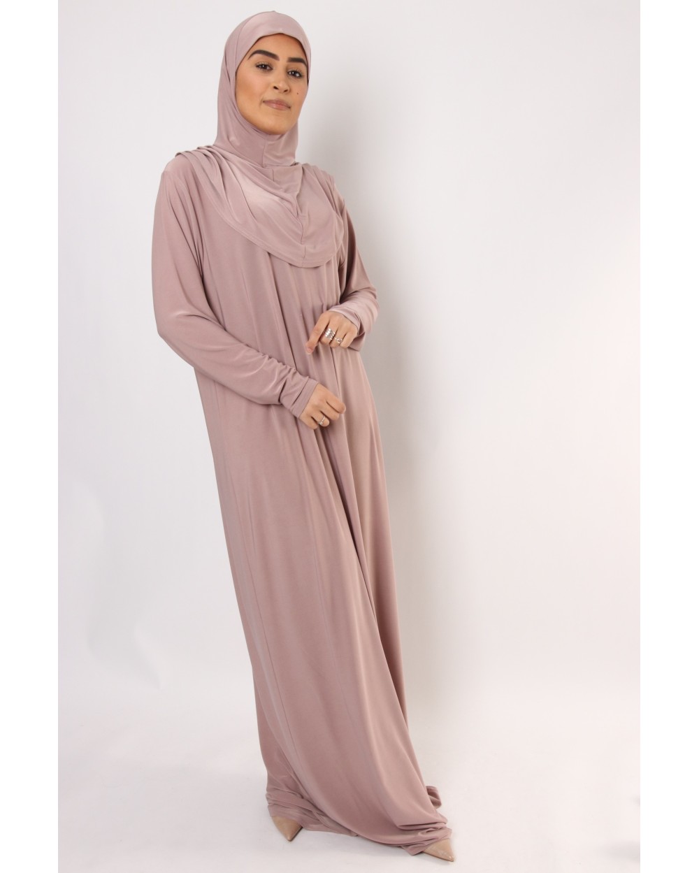 Robe prière hijab intégré Rahama