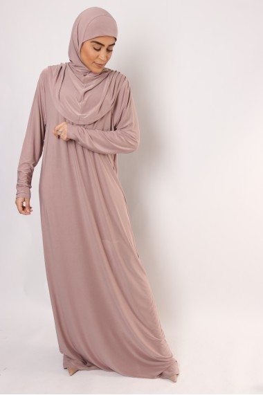 Robe prière hijab intégré Rahama