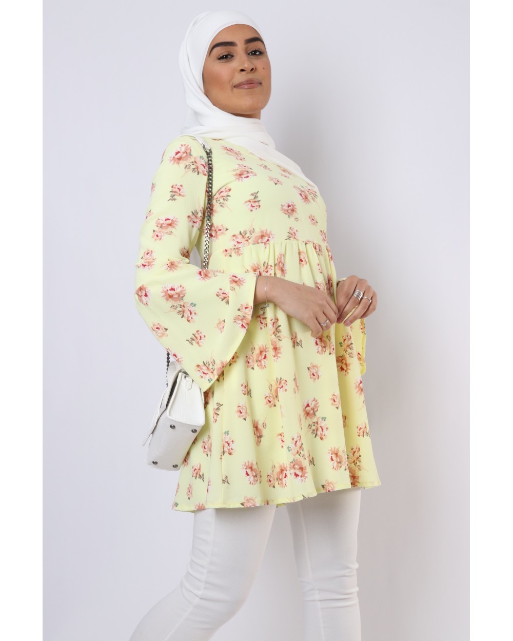 Tunique Dalya en crêpe légère